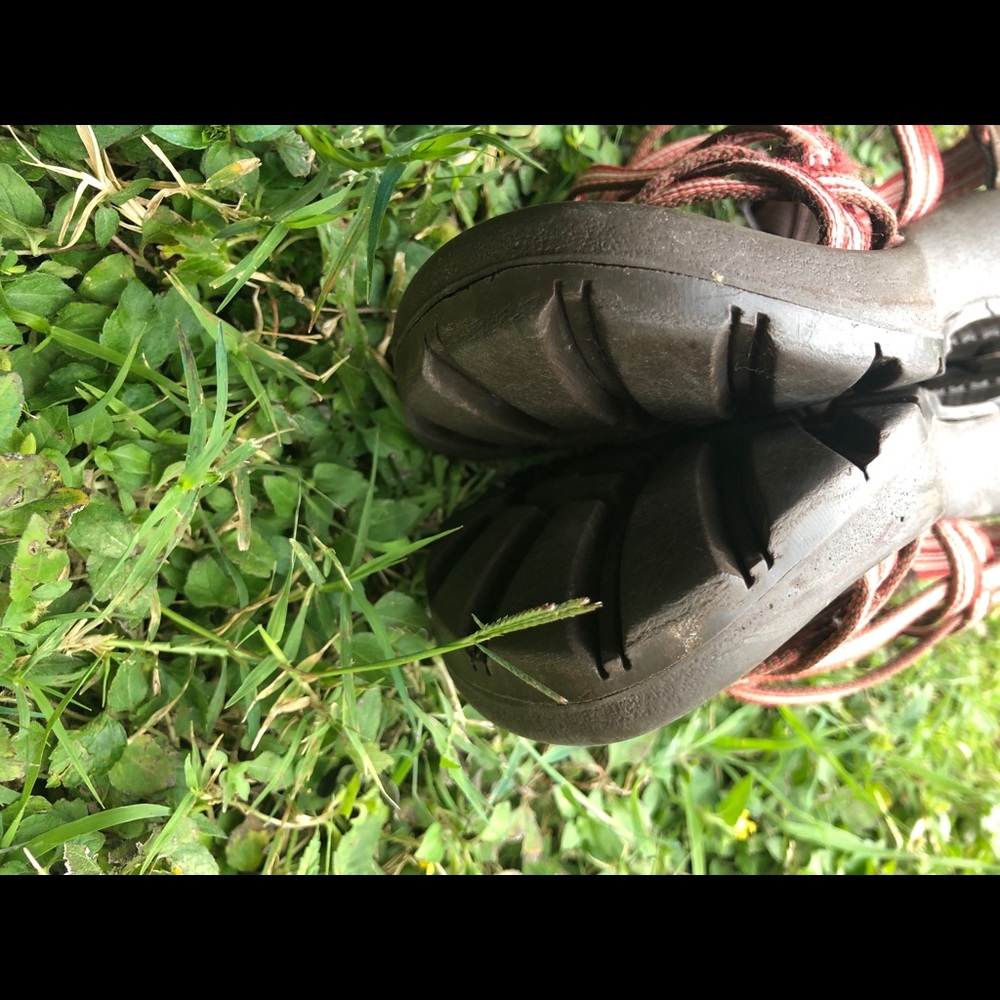 Chaco double strap multi red/brown Zx/2 sandals 8 - Picture 5 of 8